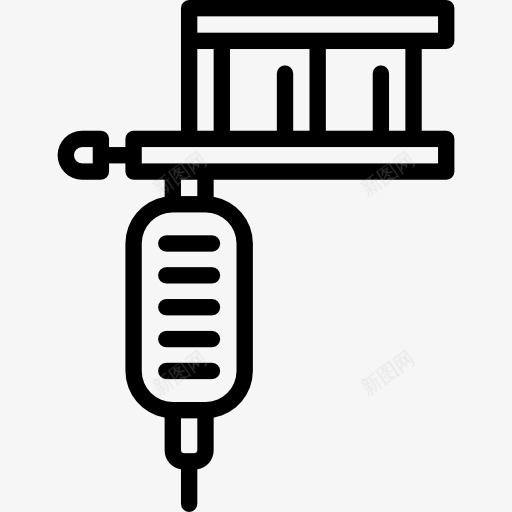 纹身机图标png_新图网 https://ixintu.com 墨水 技术 皮肤 纹身机 艺术 针