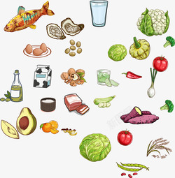 新鲜的农产品新鲜食品食物高清图片