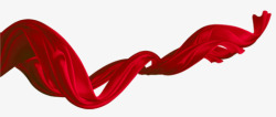 红绸带素材红色丝带绸带红绸带高清图片