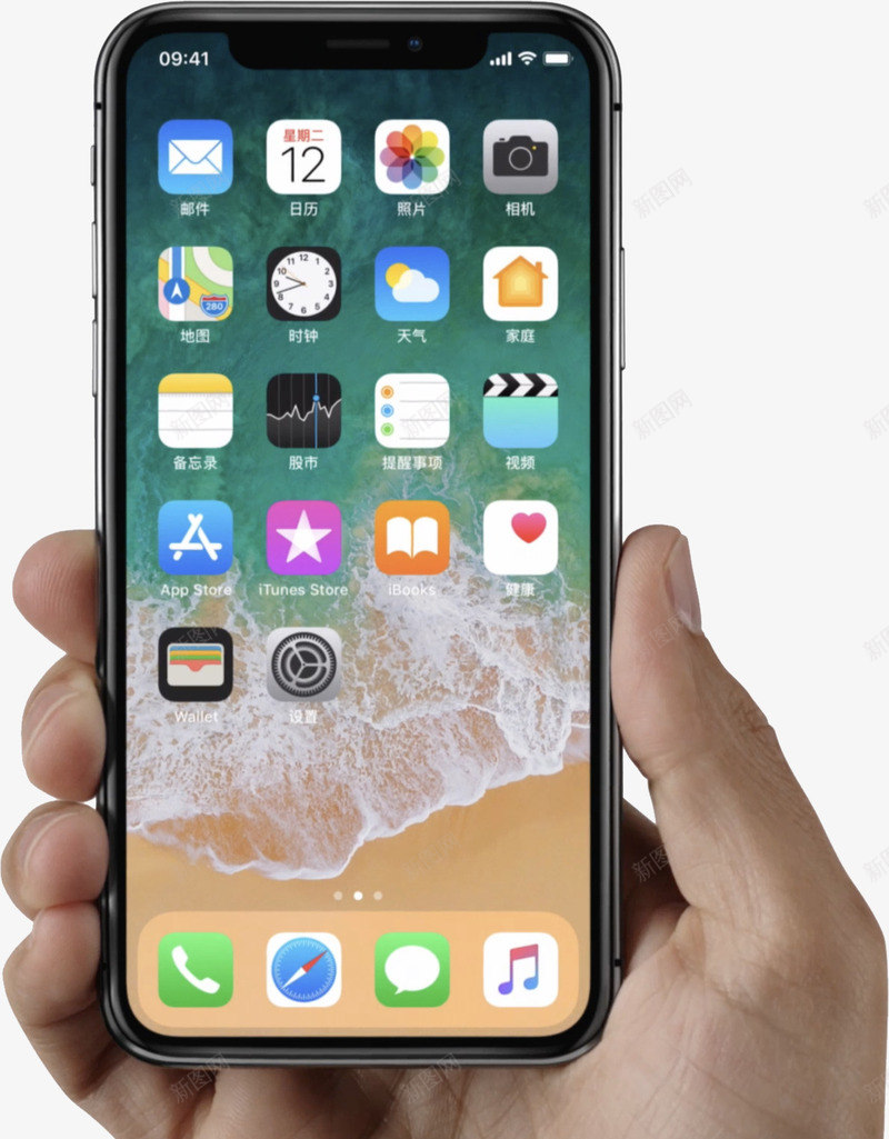 iPhoneXpng免抠素材_新图网 https://ixintu.com iPhoneX iPhone十周年纪念版 苹果X 苹果样机