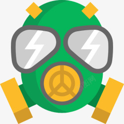 化学武器防毒面具图标高清图片