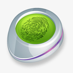 绿色指纹识别器图标png_新图网 https://ixintu.com 图标 指纹 绿色 识别器