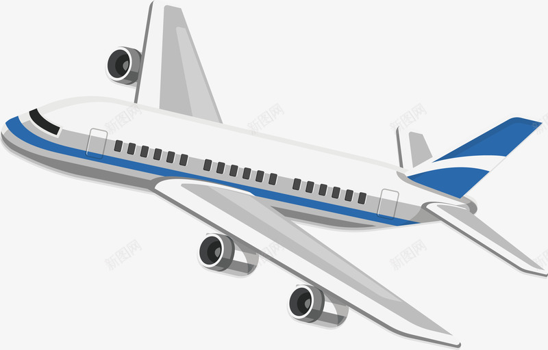 PPT信息图元素png免抠素材_新图网 https://ixintu.com PPT 信息图 商业 插画 起飞的飞机 飞机
