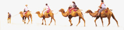 队列骆驼队列和人物高清图片