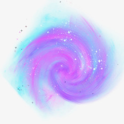 太空星系星云漂浮紫色星云高清图片