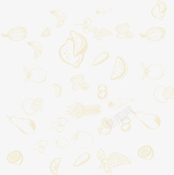 黄色AI食物底纹高清图片