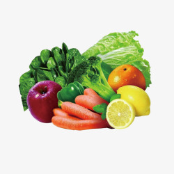 果蔬生鲜新鲜果蔬矢量图高清图片