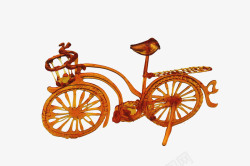 三维糖画糖画作品自行车高清图片