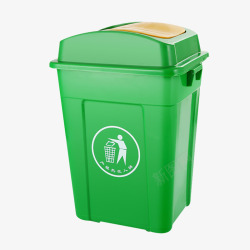 大型垃圾桶绿色环卫大型垃圾桶高清图片