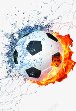 足球火冰火两重天足球世界杯高清图片