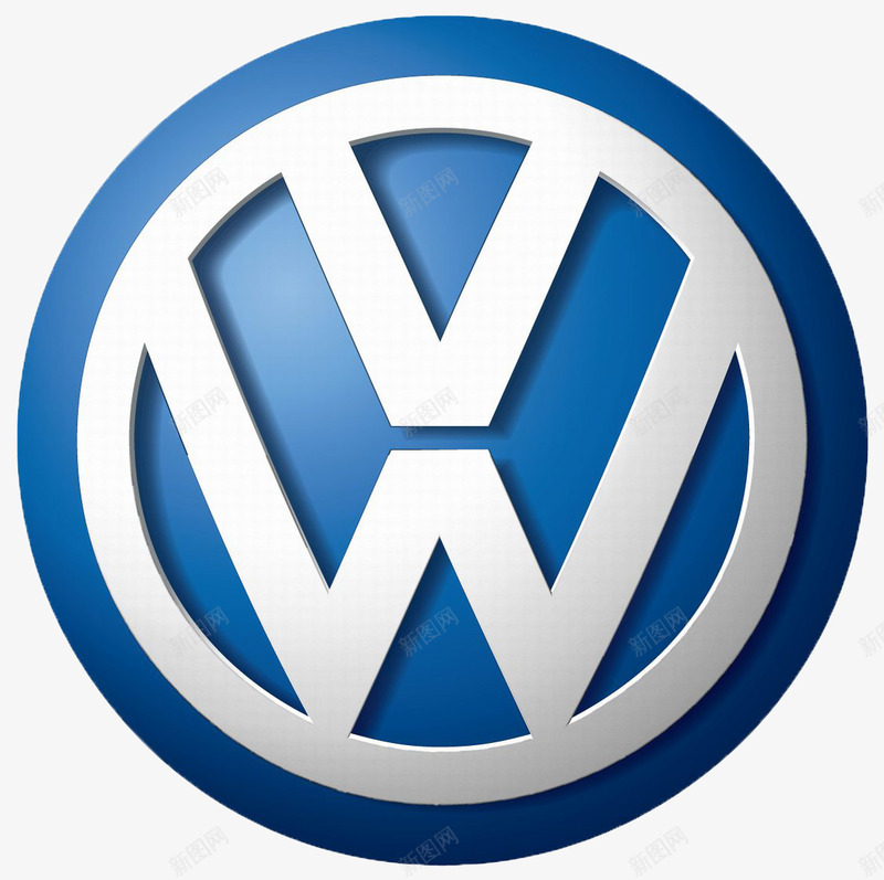 大众汽车标志图标png_新图网 https://ixintu.com logo 一汽大众 图标元素 大众汽车 汽车标志 蓝色