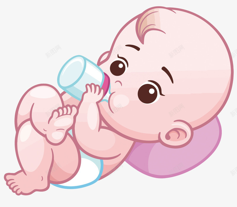 喝奶的婴儿png免抠素材_新图网 https://ixintu.com 卡通 喝奶 奶粉 婴儿PNG矢量图 婴儿免扣PNG图 婴儿矢量 宝宝 手绘 母婴