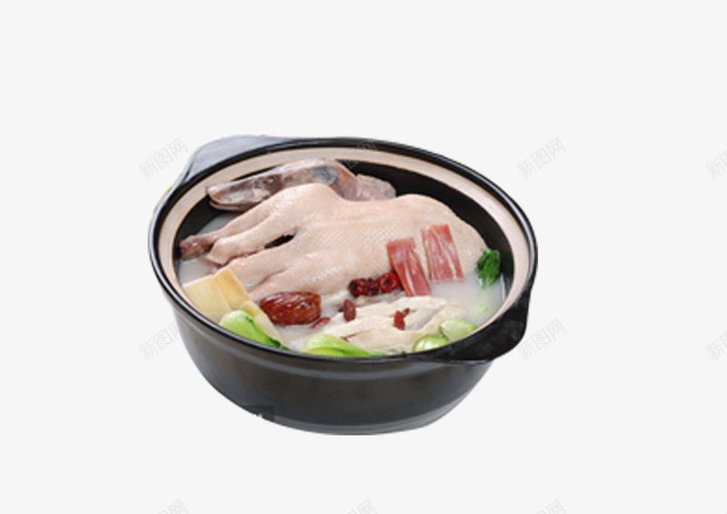 红枣鸭肉汤png免抠素材_新图网 https://ixintu.com 素材 美味 美食 茶汤 食物