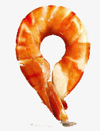 小龙虾坐标png免抠素材_新图网 https://ixintu.com 地图坐标 旅行元素 海鲜 美食 黄色
