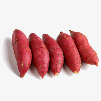 新鲜小红薯png免抠素材_新图网 https://ixintu.com 实物 新鲜小红薯 新鲜蔬菜 红薯 蔬菜