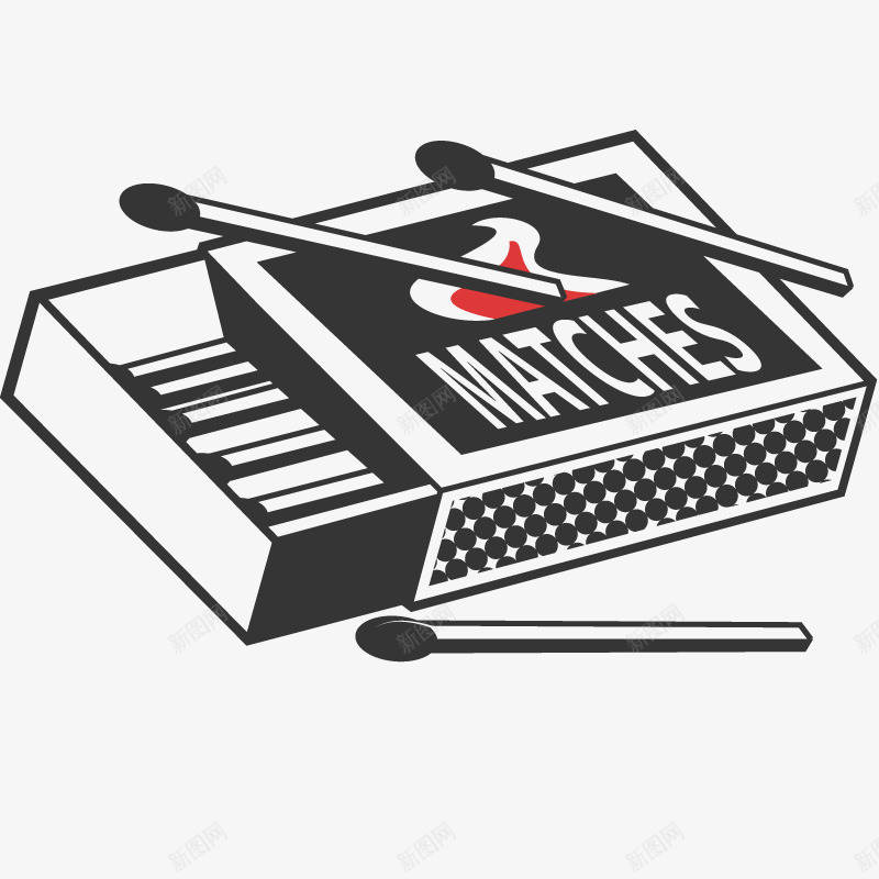 火柴png免抠素材_新图网 https://ixintu.com 盒子 高清