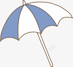 手绘太阳伞太阳伞高清图片