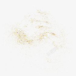 金色烟雾点状流沙效果图案矢量图高清图片