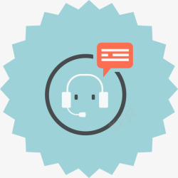 泡沫顾问客户支持耳机帮助服务支素材
