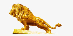 狮子雕像素材