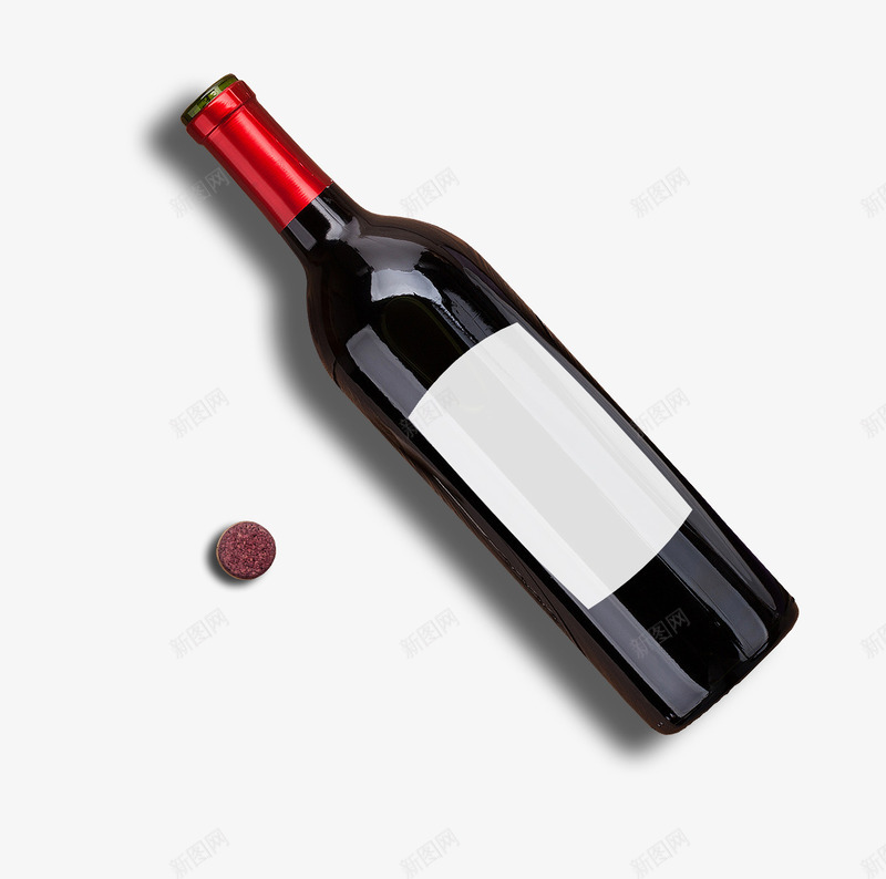 葡萄酒瓶和瓶塞png免抠素材_新图网 https://ixintu.com 空白 红葡萄酒 葡萄酒瓶和瓶塞 酒水 酒瓶 饮料