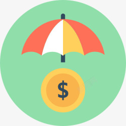 不安全的美元符号安全图标高清图片