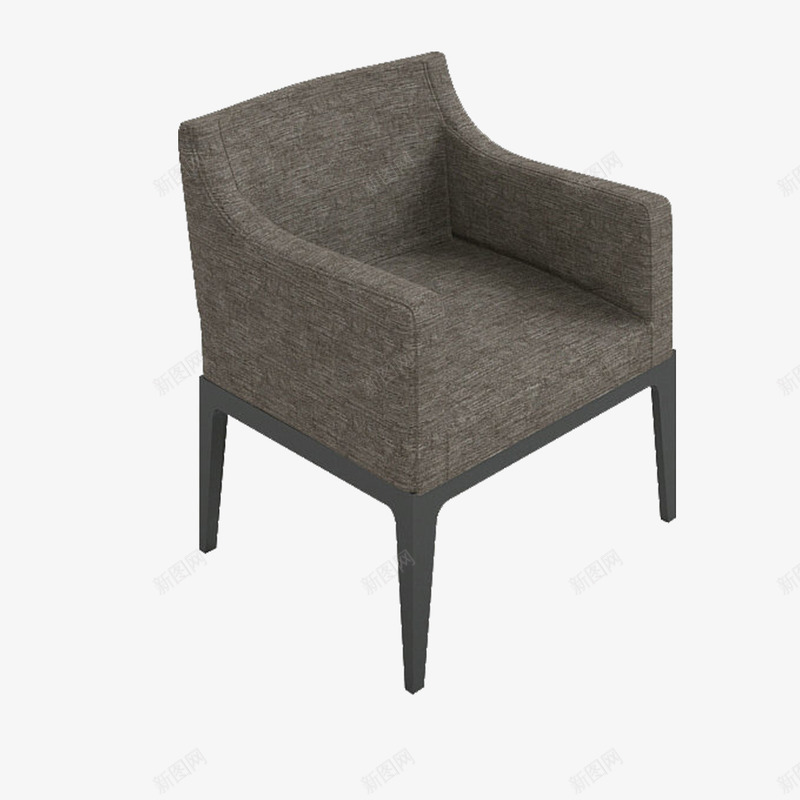灰色单体沙发模型psd免抠素材_新图网 https://ixintu.com 单体 模型 沙发 灰色 灰色单体沙发模型 灰色沙发