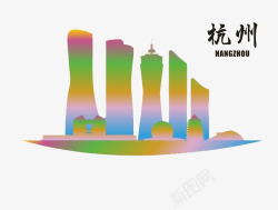 杭州建筑片素材