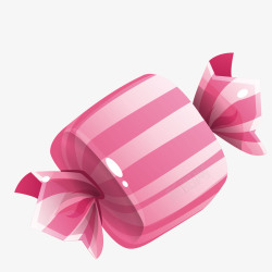 糖粉色条纹包装糖果高清图片