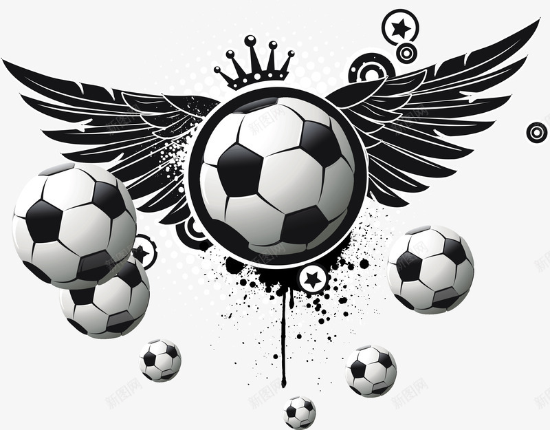 足球png免抠素材_新图网 https://ixintu.com 世界杯 体育用品 足球 足球比赛 踢足球 运动