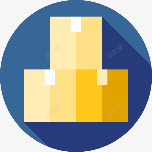 股票图标png_新图网 https://ixintu.com 仓库 仓库logo 存储 库存 盒子 运输和交货