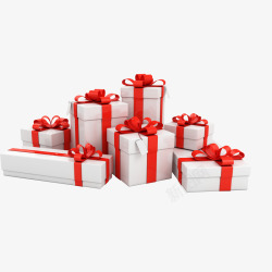 礼品白色白色礼品盒高清图片