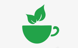 欧式饮料绿茶杯文件图标高清图片