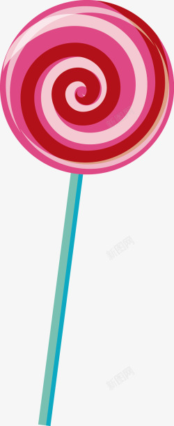 零食糖果盘红色卡通棒棒糖矢量图高清图片