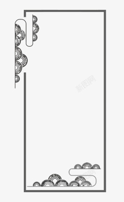 古风中国风古典边框矢量图高清图片
