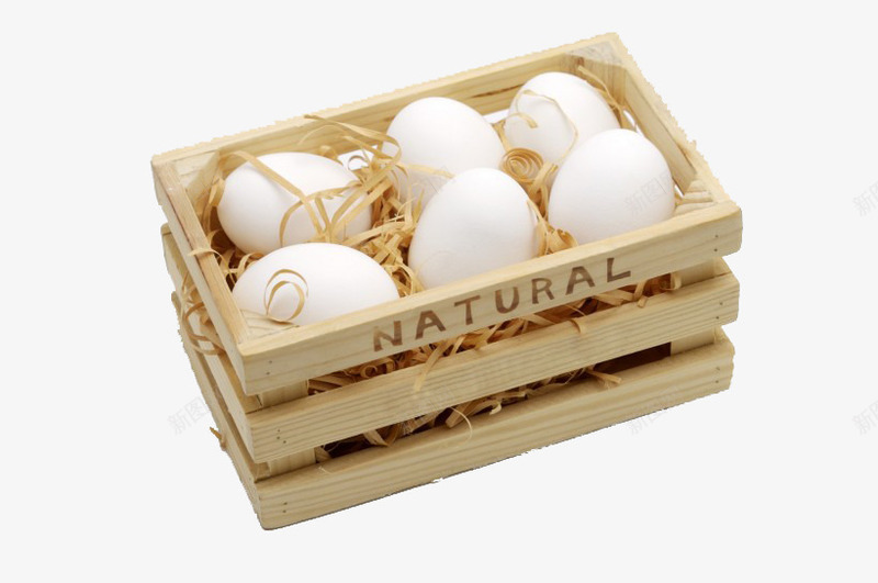 新鲜鸡蛋png免抠素材_新图网 https://ixintu.com 名贵的蛋 木屑 木盒子 白色的鸡蛋