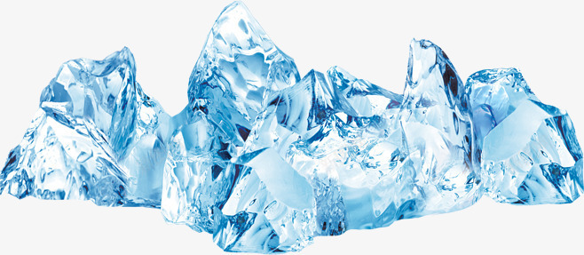 冰块蓝色冰块装饰png免抠素材_新图网 https://ixintu.com 冰块 图片 蓝色 装饰