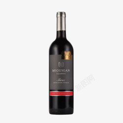 西拉葡萄酒麦格根经典西拉红葡萄酒高清图片