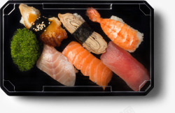 盒子里的寿司素材