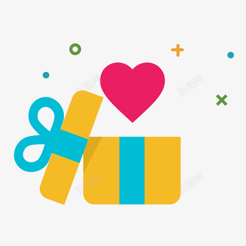 彩色可爱的礼物盒png免抠素材_新图网 https://ixintu.com 可爱 彩色 盒子 礼物 礼物盒