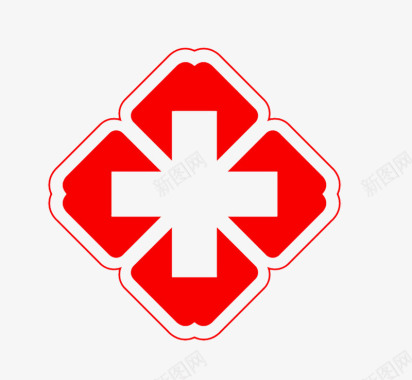 医院女医生医院红十字标志图标图标