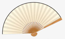 扇子黄色素材