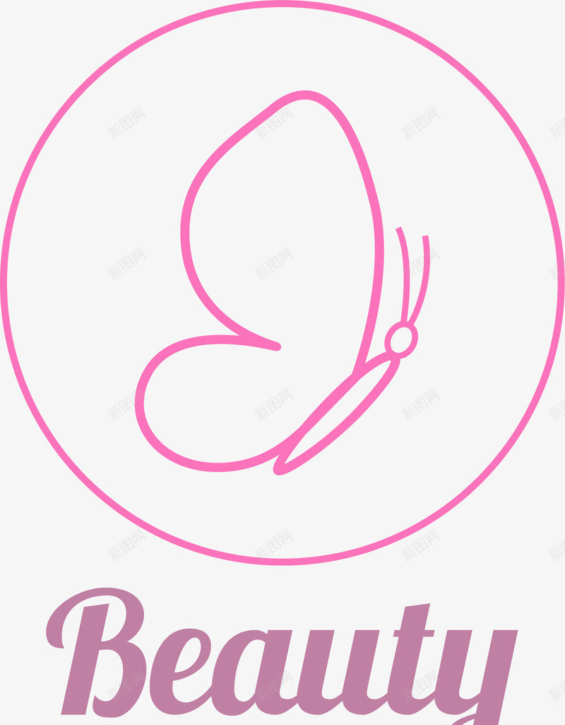 美甲店logo图标png_新图网 https://ixintu.com logo设计 医疗美容 美容logo设计 美容美妆美甲