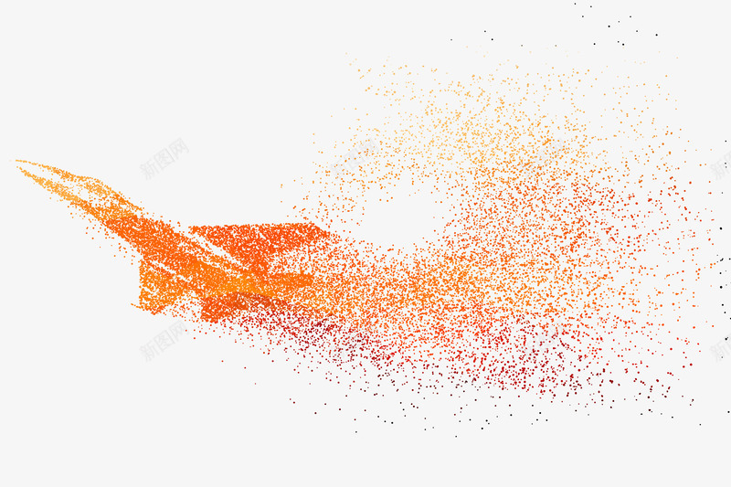 橙色圆点粒子剪影psd免抠素材_新图网 https://ixintu.com 体育 橙色 活力 粒子 粒子剪影 粒子圆点 色彩 运动 运动会 飞机