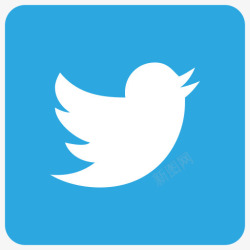 社会推特徽章鸣叫推特的图标社会网络高清图片