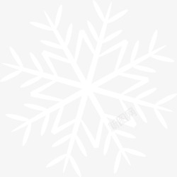 唯美粉红色雪花飘落小清新白色雪花高清图片