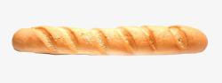 法国面包实物长面包法棍横向高清图片