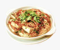 客家小吃潮汕特色菜酿豆腐高清图片