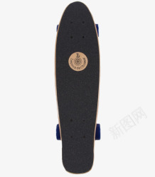 黑色滑板png免抠素材_新图网 https://ixintu.com Skateboard 产品实物 代步 休闲工具 蓝色轮子