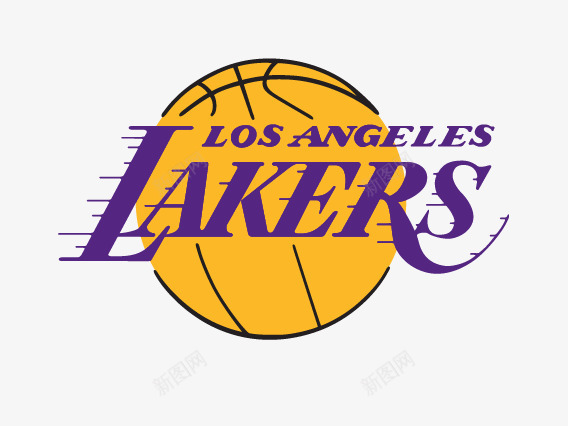 洛杉矶湖人队徽png免抠素材_新图网 https://ixintu.com Angeles Lakers Los NBA标志 NBA球队队徽 NBA队伍 洛杉矶湖人队徽